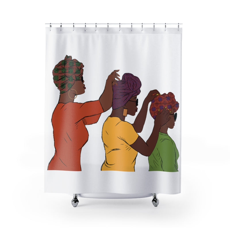 3 Sisters Shower Curtain - shopdraped