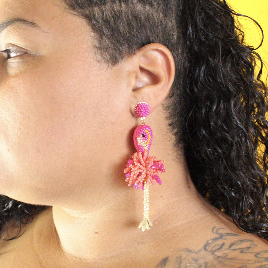 The Flamingle Earrings